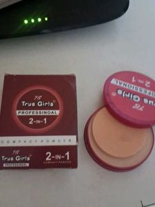True Girls 2-in-1 Compact Powder