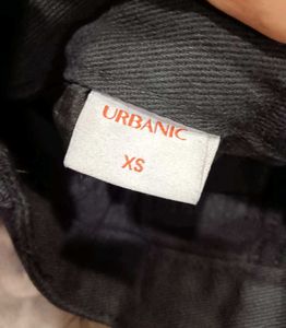 Urbanic Black Cargo Pants with Cut-Outs