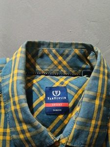 Men's Plaid Slim Fit Shirt