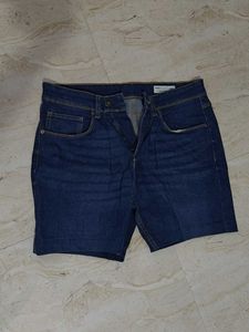 Blue Denim Shorts