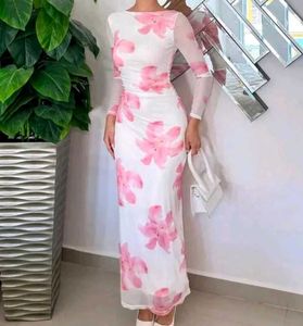 Elegant Floral Maxi Dress