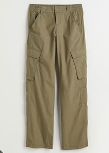 Olive Green Cargo Pants