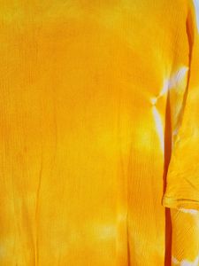 Yellow and White Kaftan ( Women's)