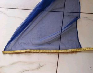 Sheer Royal Blue Dupatta