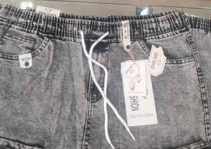 Gray Cargo Shorts