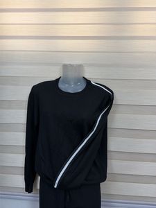 Brian Rush Black Knit Sweater
