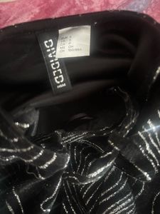 Sparkly Black Mini Dress