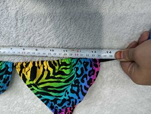 Rainbow🇲🇾 Zebra 34,36B.Print Bikini