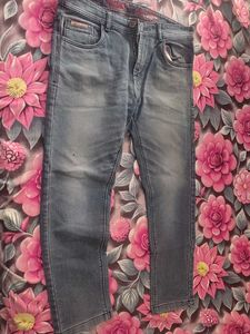 Men's Light Wash Denim Jeans