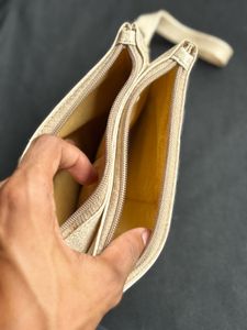 Chic Beige Clutch with Star Accents