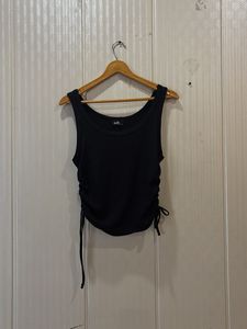 Black Tank Top Freesize