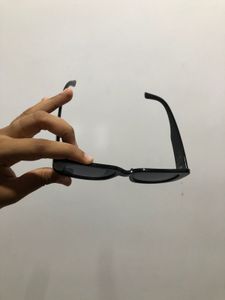Stylish Black Rectangle Sunglasses