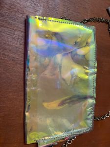Renee Iridescent Chain Bag