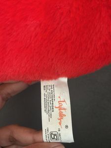 Plush Red Heart Pillow