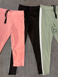 Active Wear Pants For Women(combo Of 3)