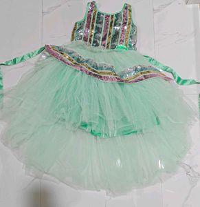 Toyballoon Mint Sequin Party Dress upto 10 years