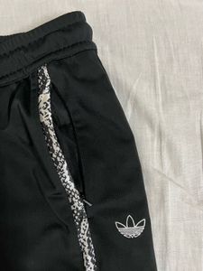Adidas originals Black Snake Print Track Pants