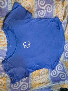 Blue Graphic Tee