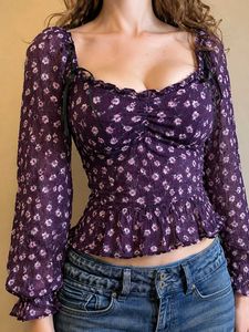 floral print babydoll top🧁