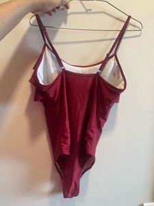 Ruffled One-Piece Swimsuit