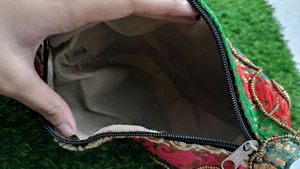 Boho Embroidered Potli Bag