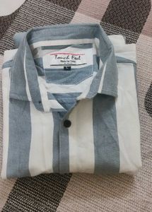 Men's Striped Casual Shirt