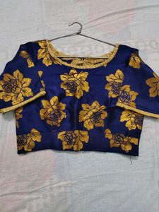 Wedding Designer Blouse With Skirt And Dupatta