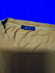 Mustard Yellow "Feelings" T-Shirt