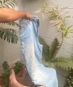 LOFT high waist palazzo jeans
