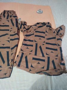 Comfortable Printed cord Set