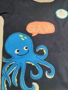 Cute Octopus "Sea Ya!" T-Shirt