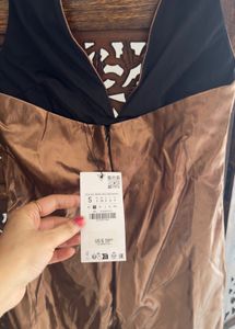 Zara New Metallic Gala(New Year Eve) Festive Dress