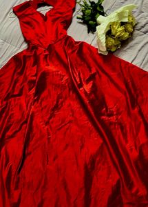 Stunning Red Ethnic Gown