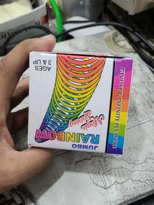 Jumbo Rainbow Magic Spring Toy