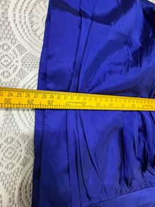 3 for 999 Royal Blue Strapless Ruched Dress