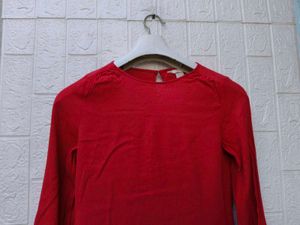 New with tag H&amp;M Casual Red Top