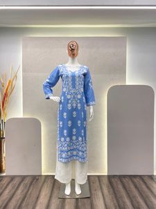 MOST BEAUTIFUL REYON TOP & PLAZZO SET COMBO