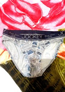 Jockey Men's Briefs - Newspaper Print