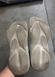 Stylish Grey Cut-Out Clogs