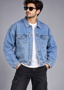 MUSTANG Classic Blue Denim Jacket