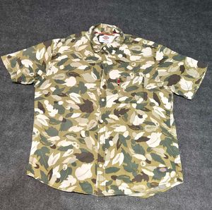 Rare Dickies Heritage Workwear Leaf Camo Short Sle