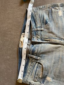 Distressed Light Wash Skinny Jeans