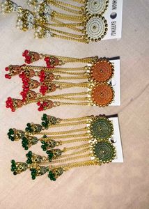 long earnings (3 peices)