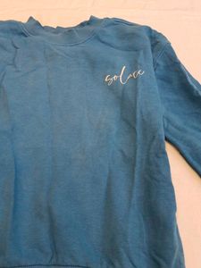 Cozy Blue "So Cute" Sweatshirt