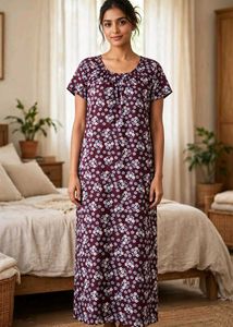 Floral Nightgown