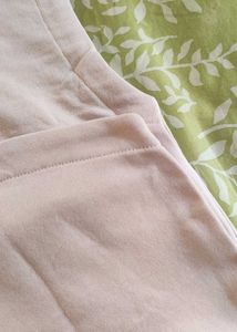 Women Beige Oversized Hoodie