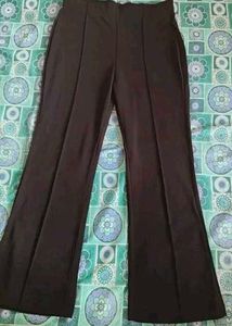 Blend Solid Women's Trousers