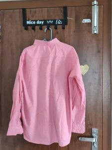 Pink Button-Down Shirt