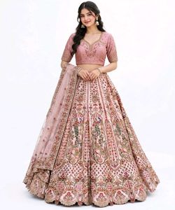 Exquisite Embroidered Lehenga Skirt