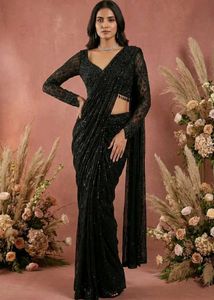 Black Stone Embroidered
